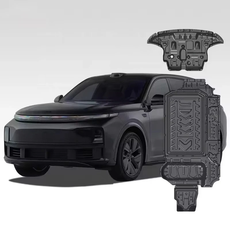 Aluminum-magnesium Alloy Under Car Front Engine Chassis Guard Lower Cover Plate 3D Skid Plate for L7