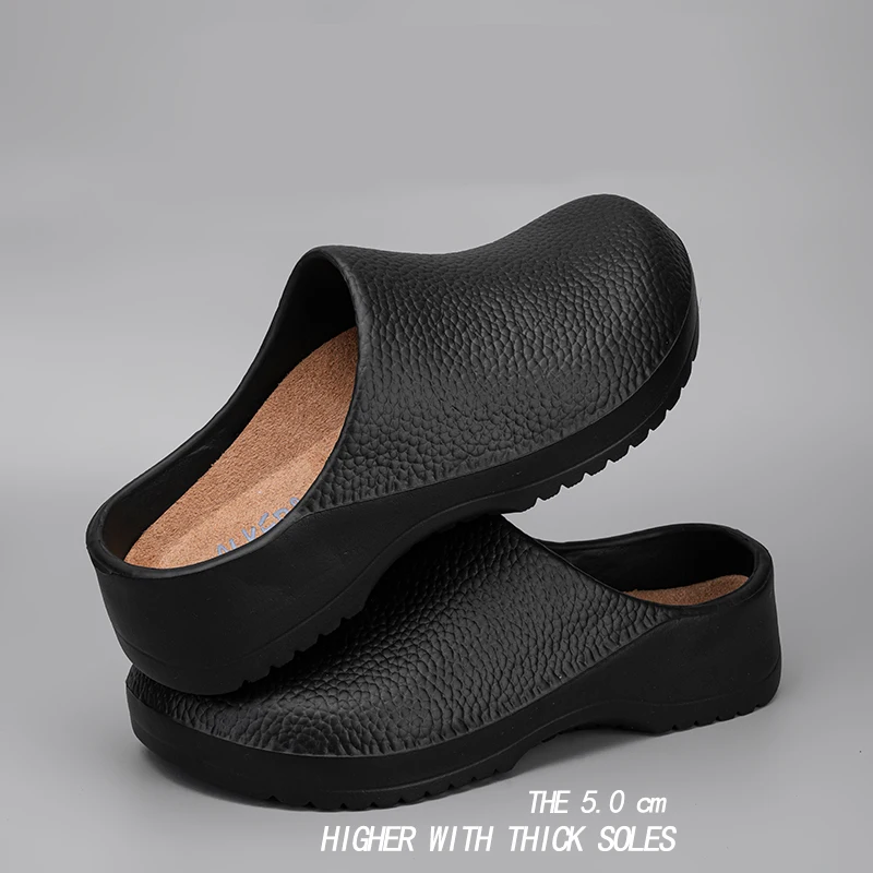 Männer Sandalen Garten Clogs Wasserdichte Anti-Rutsch Öl-Beständig Chef Schuhe Bequeme Hausschuhe Frauen Arbeiter Outdoor Angeln Schuhe