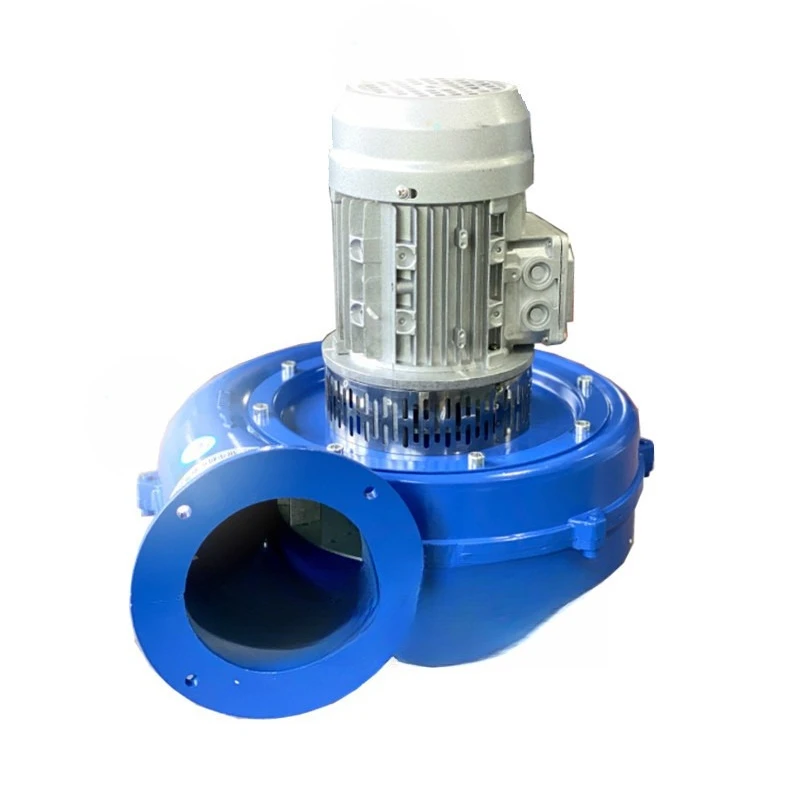 Aluminum Shell Single-phase Three-phase Boiler Draft Fan Outlet High-temperature Resistant Centrifugal Fan Galvanized Impeller