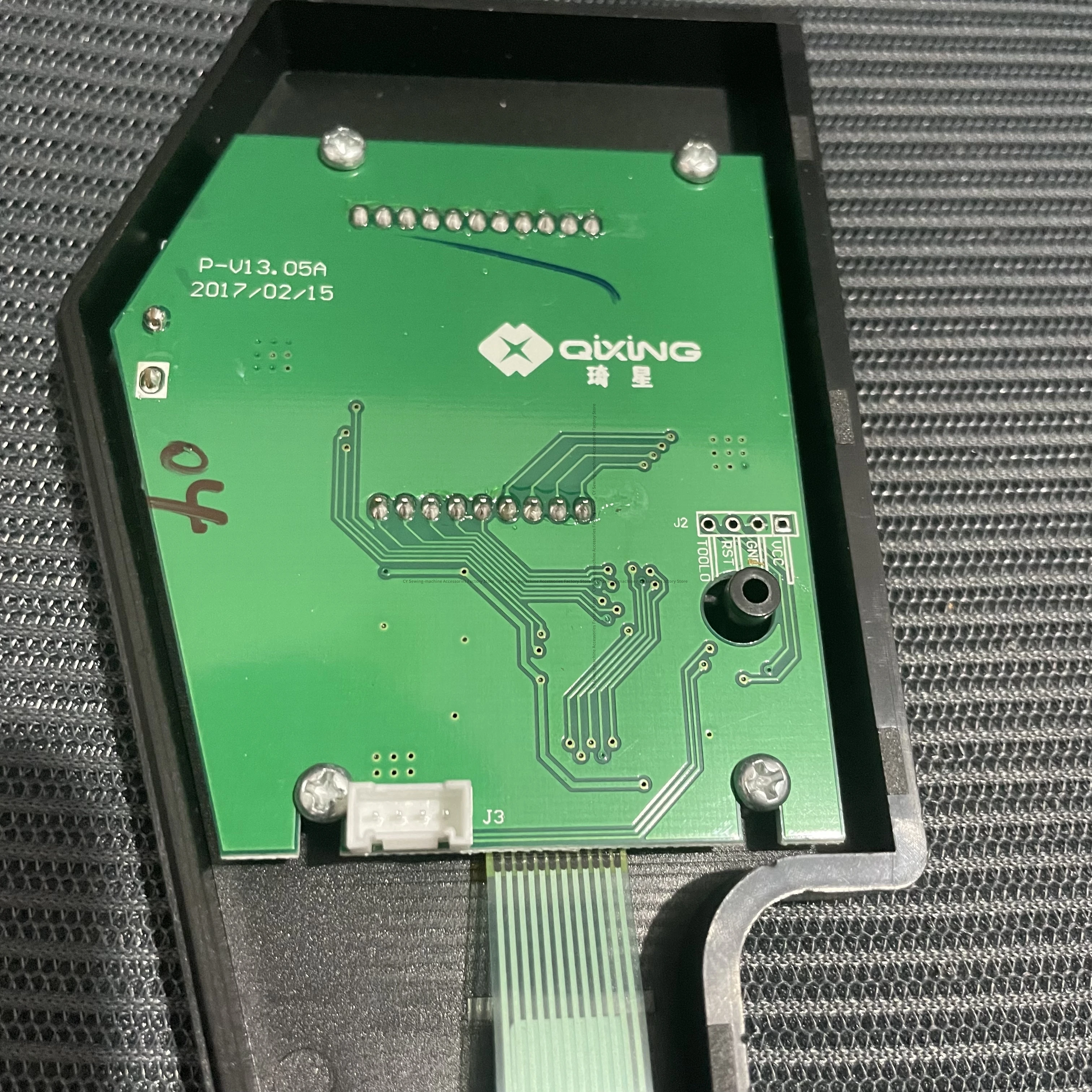 ماكينة خياطة الكمبيوتر Hb HUIBAO Pc9893 Qixing System شاشة عرض مسطحة لوحة التشغيل عرض الجمعية