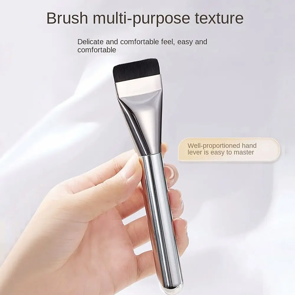 Flat Head Foundation Brush Delicate Foundation No Trace Base Makeup Brush Ultra-thin Face Makeup Tool Women Beauty