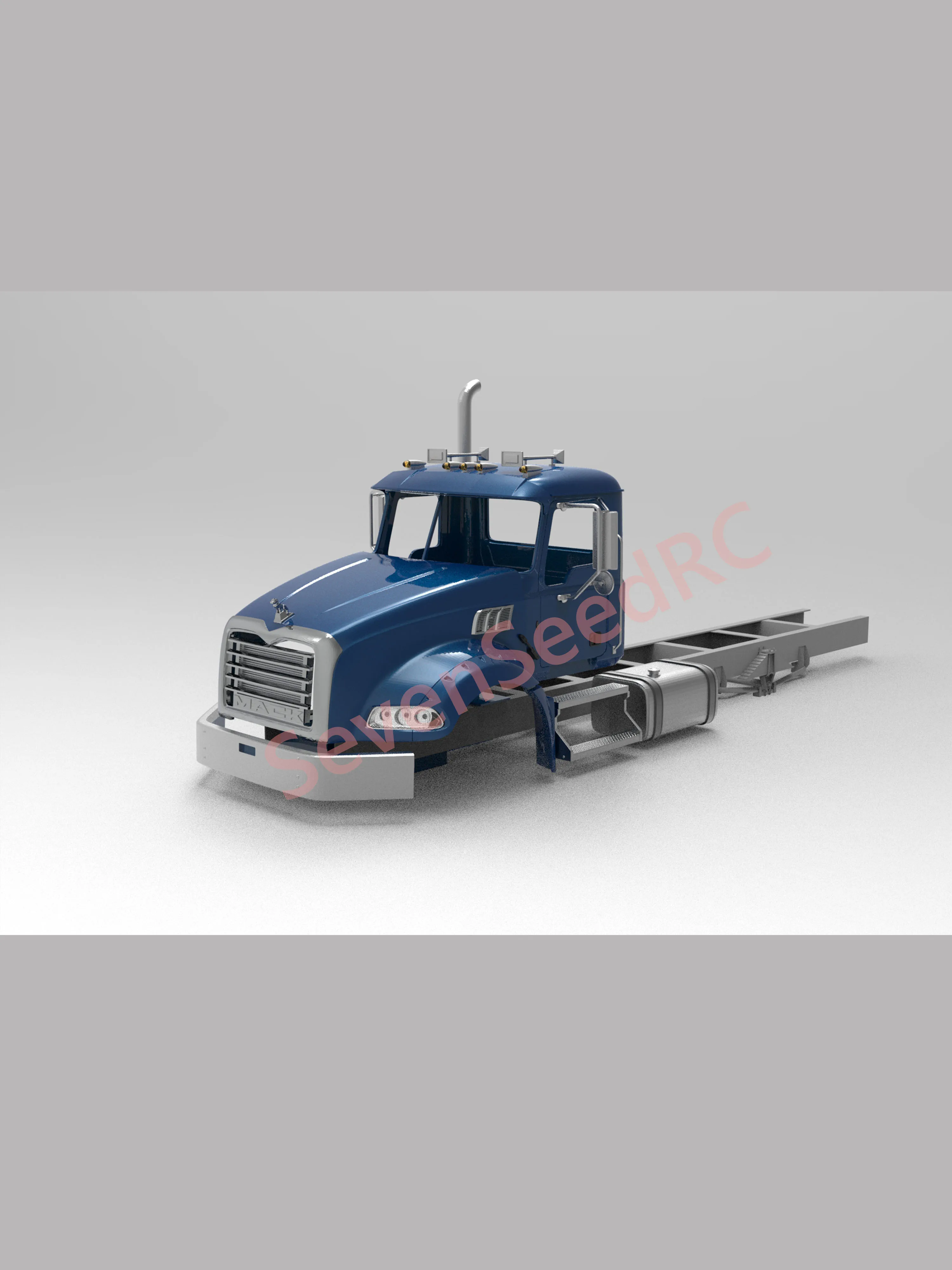 

Комплект кабины грузовика с 3d принтом Mack Granite 1/14 Tamiya Fmx, статическая точечная модель JDM Lesu Lxy Scaleclub