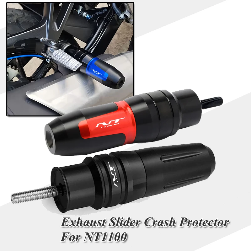 For NT1100 NT 1100 DTC 2022 2023 2024 2025 Motorcycle CNC Aluminum Exhaust Slider Crash Pad Protector Accessories