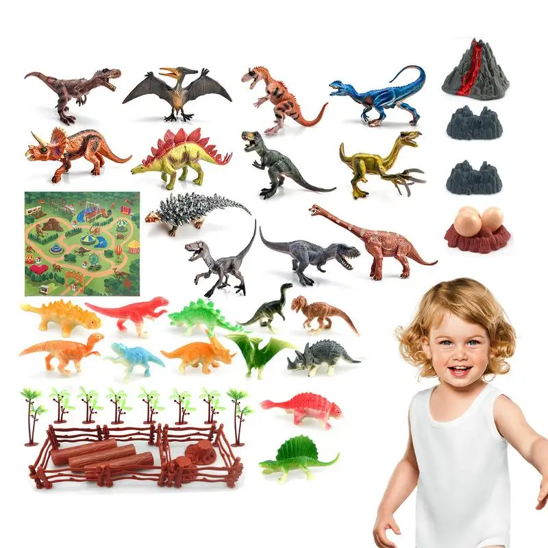 

Mini Dinosaur Figure Toys Cake Toppers Party Favor Dinosaur Figurines Set Mini Dinosaurs Dinosaur Pack Toys Cake Toppers Party