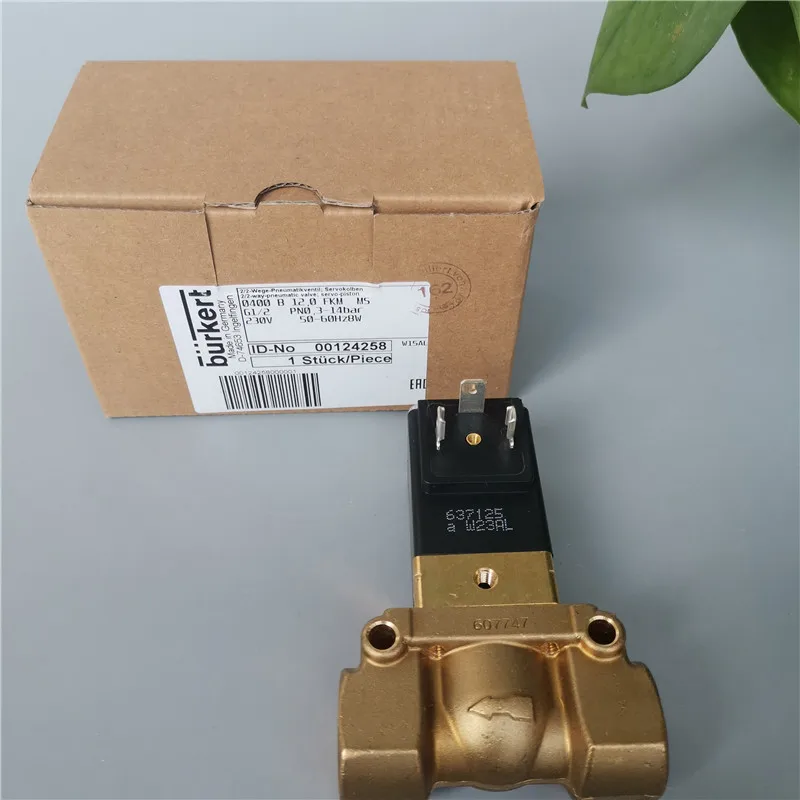 Burkert0400 B A Brass Solenoid Valve MS PN0.3-14bar Baode On/off Valve Ordering