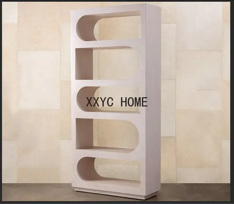 

Скандинавский книжный шкаф-перегородка в стиле римской арки для прихожей