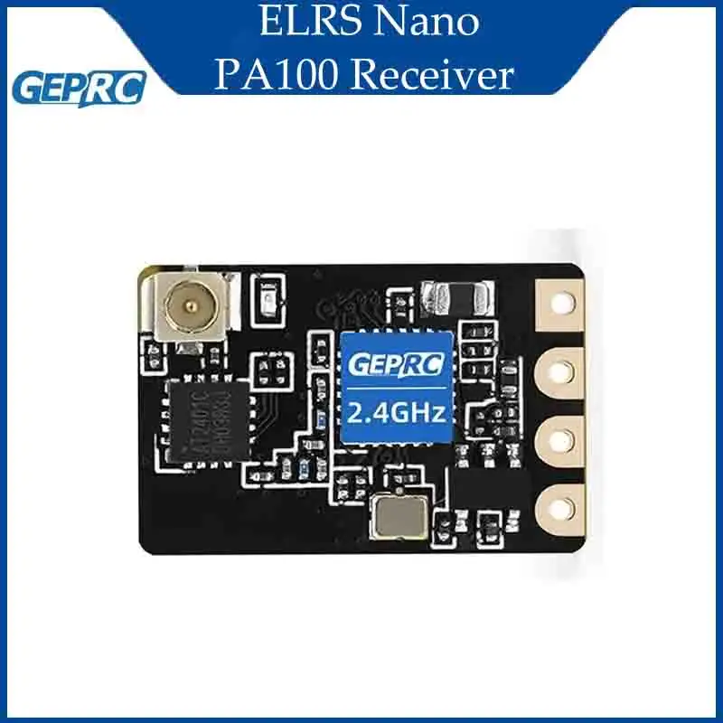 

GEPRC ELRS Nano PA100 приемник 2,4G ExpressLRS 100 МВт аксессуары Запчасти Квадрокоптер FPV Гоночный дрон для фристайла RC инструменты