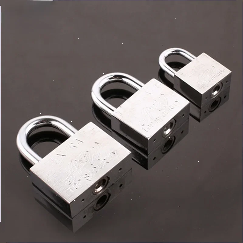 Multifunctional Padlock,anti-theft Lock Pry Door Lock Unlocked Head Window Lock Stainless Steel Waterproof Antirust