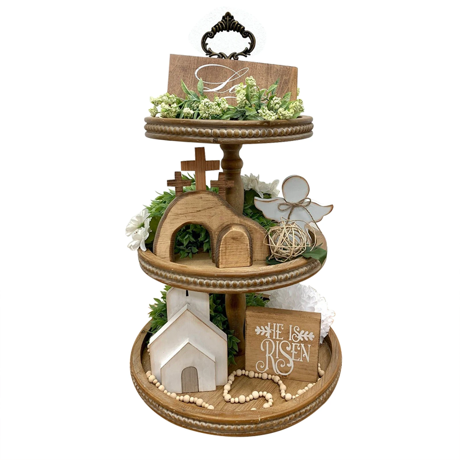 

Деревянный Пасхальный знак Иисуса для деревенского фермерского дома на Пасху, весенние вечеринки, свадьбы, дни рождения