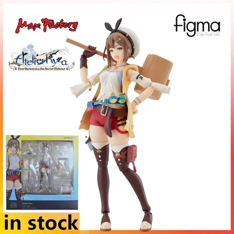 منتج نهائي من Max Figma دمية متحركة Atelier Ryza: Ever Darkness & The Secret Hideout ألعاب أنيمي نموذج مهرجان هدية للأولاد