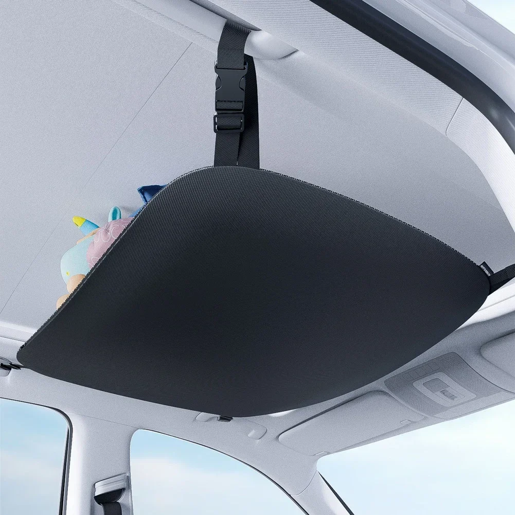 

1pcs Car Roof Storage Bag Oxford Cloth 39*33*4cm Multi Functional Storage For Car Interior Accessories For Suv Cars