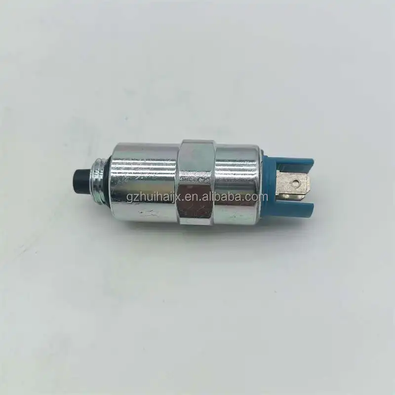 High Quality Excavator Parts 12V 24V Fuel Shutoff Solenoid Switch 7167-620C 7167-6200 For Perkins 1000 Series 71676200 7167620C