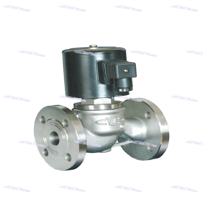 

Электромагнитный клапан нормально закрытого и нормально открытого типа, фланцевый, прямого действия, полностью из нержавеющей стали, для пара.