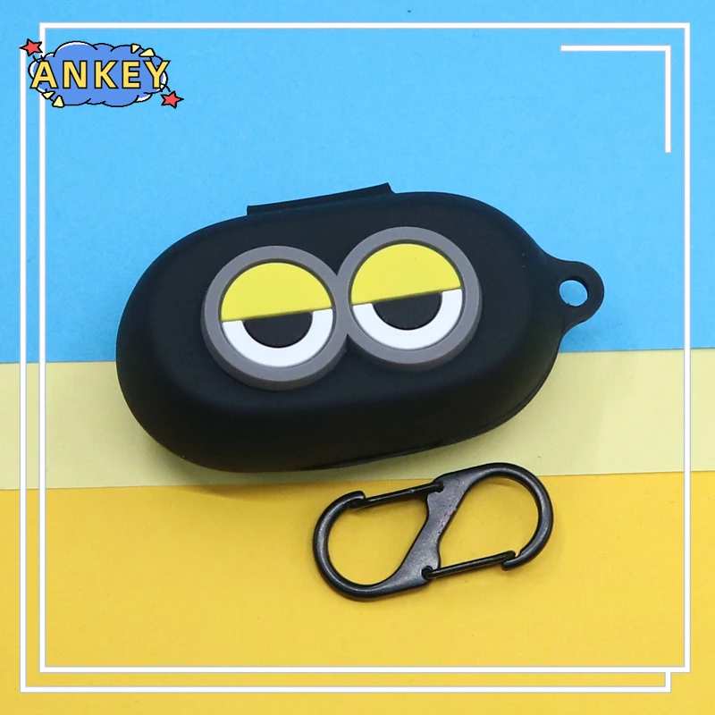 for Jabra Elite 7 Pro , Elite7 Active Case Protective Silicone big eyes Elite7Pro Cute Cartoon Covers Wireless Earbuds Shell TWS