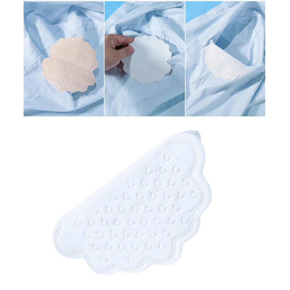 10 Uds. Almohadillas para el sudor de las axilas, pegatinas desechables y transpirables para las axilas, absorben el sudor, elimina el olor para camisas de hombres