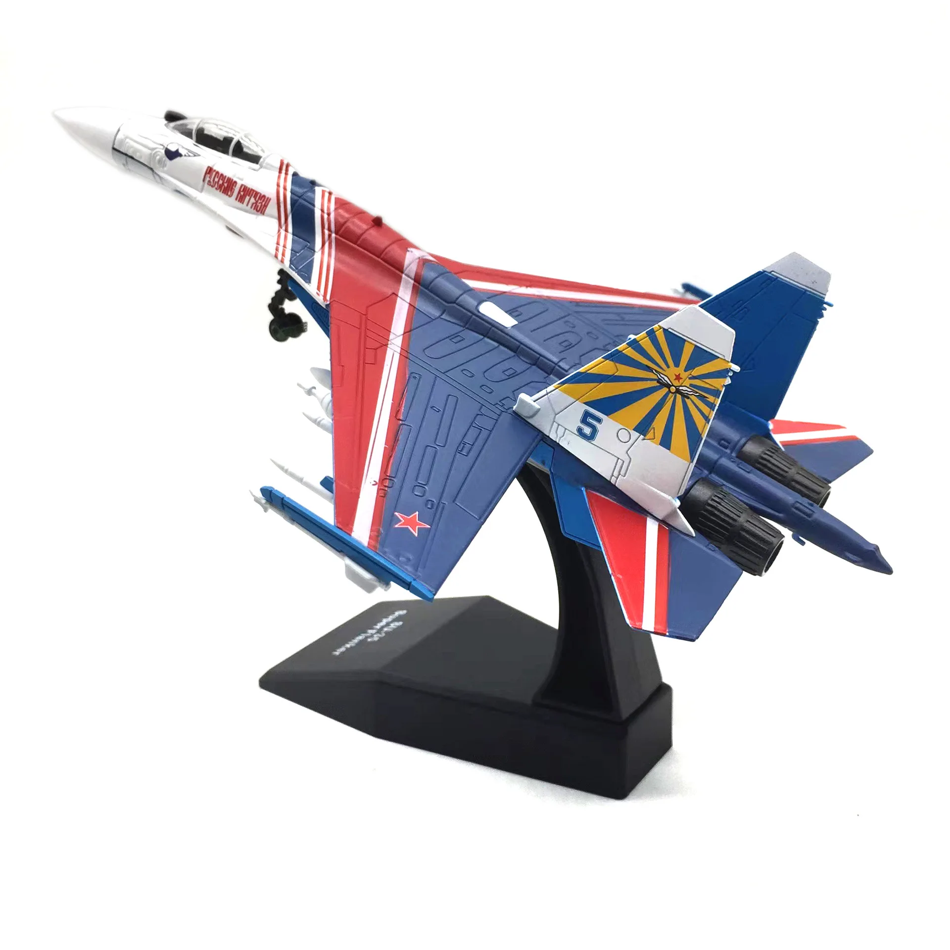 1/100 SU-35 نموذج طائرة الروسية فارس مقاتلة سبيكة دييكاست طائرة عرض نموذج طائرة لجمع أو هدية