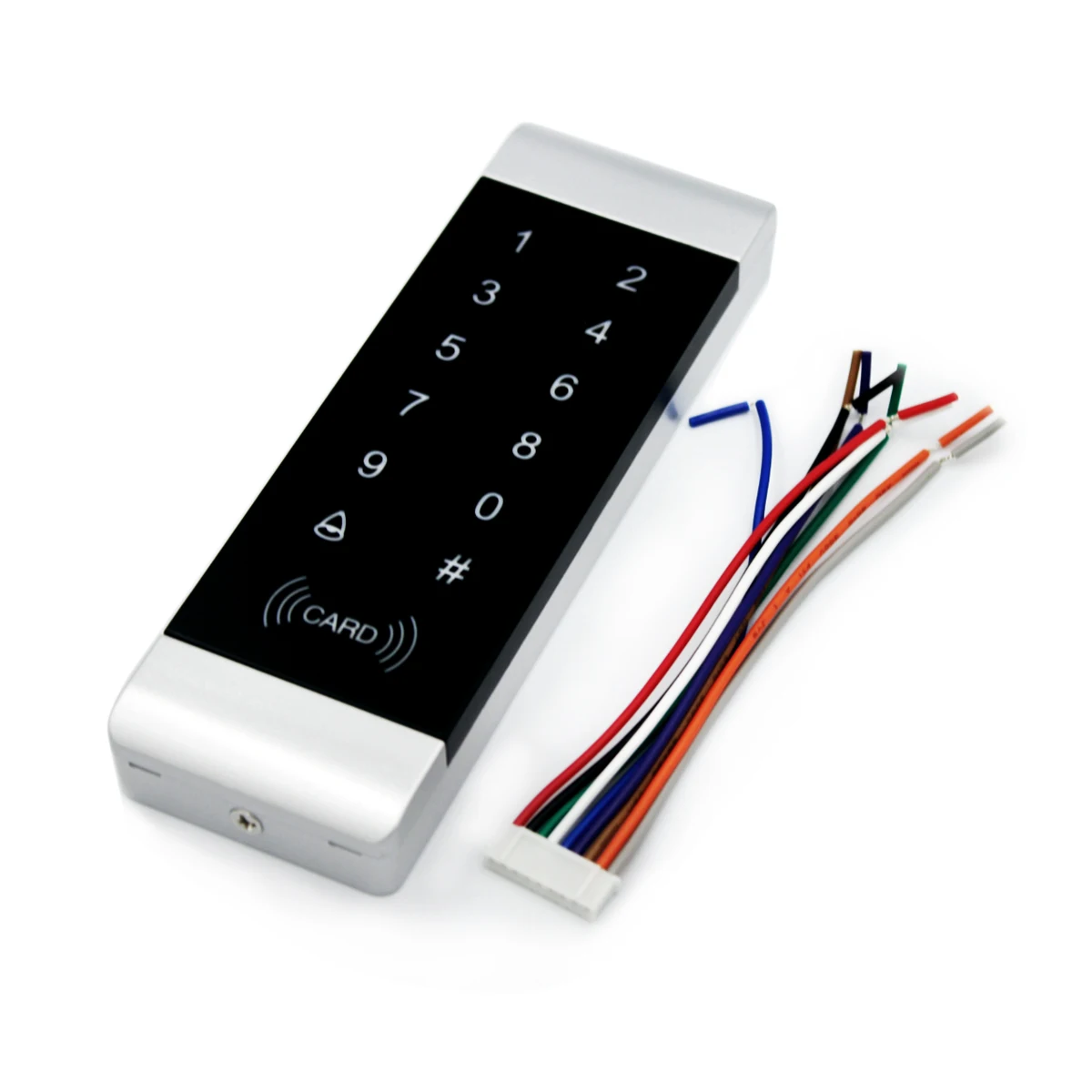 

125khz RFID access control Standalone Access Control keypad reader Narrow Snall Size Door Frame Touch Keypad w/ Backlight