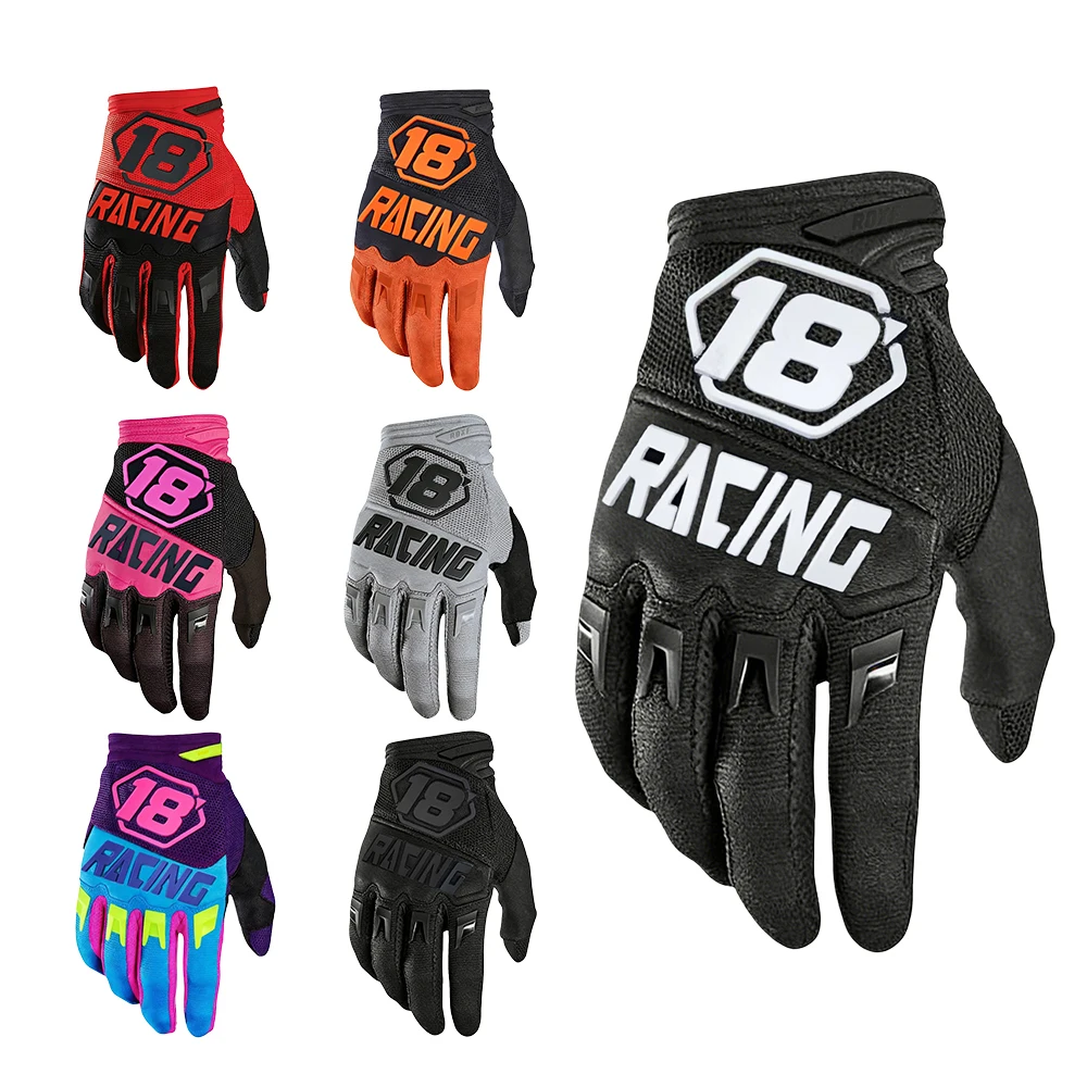 AliExpress NONE Full Finger Protective Cycling Gloves Unisex for Motorcycle MTB ATV Bicycle Riding