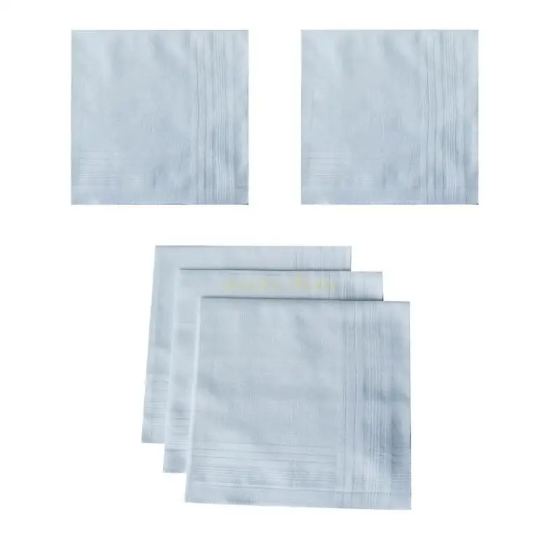 

31bf квадратный платок банданы из 5 карманных полотенец Hankie Thate
