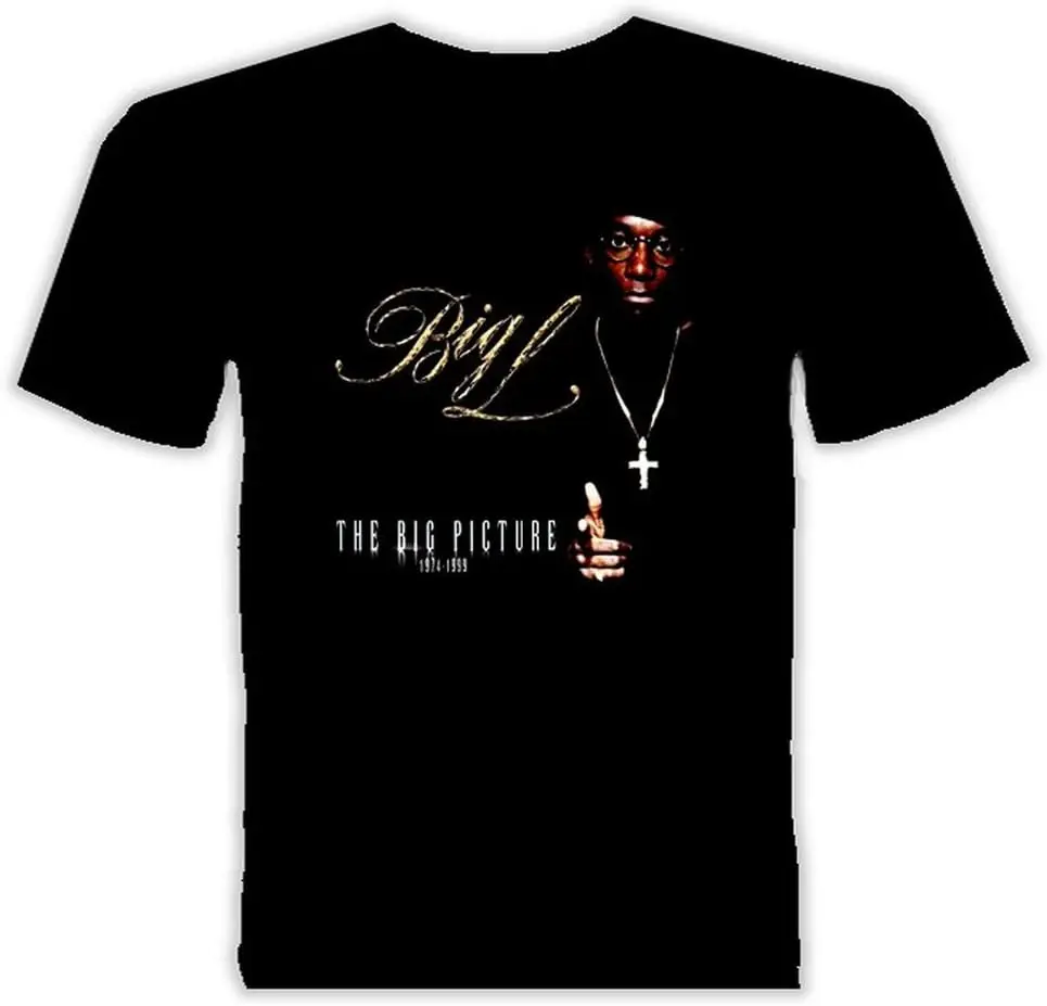 World Star HipHop Big L Big Picture Hip Hop Rap T Shirt