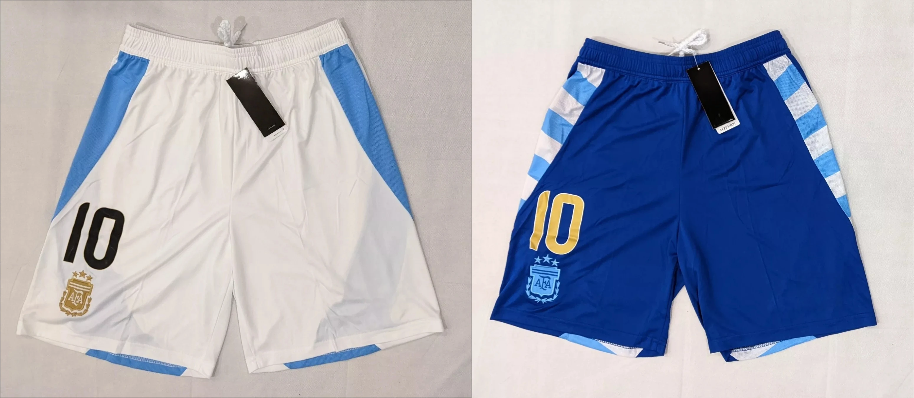 

2025 Summer New Men's Quick-drying Football Shorts America's Cup Fan Shorts Argentina Brazil US Training Sports Shorts Moto
