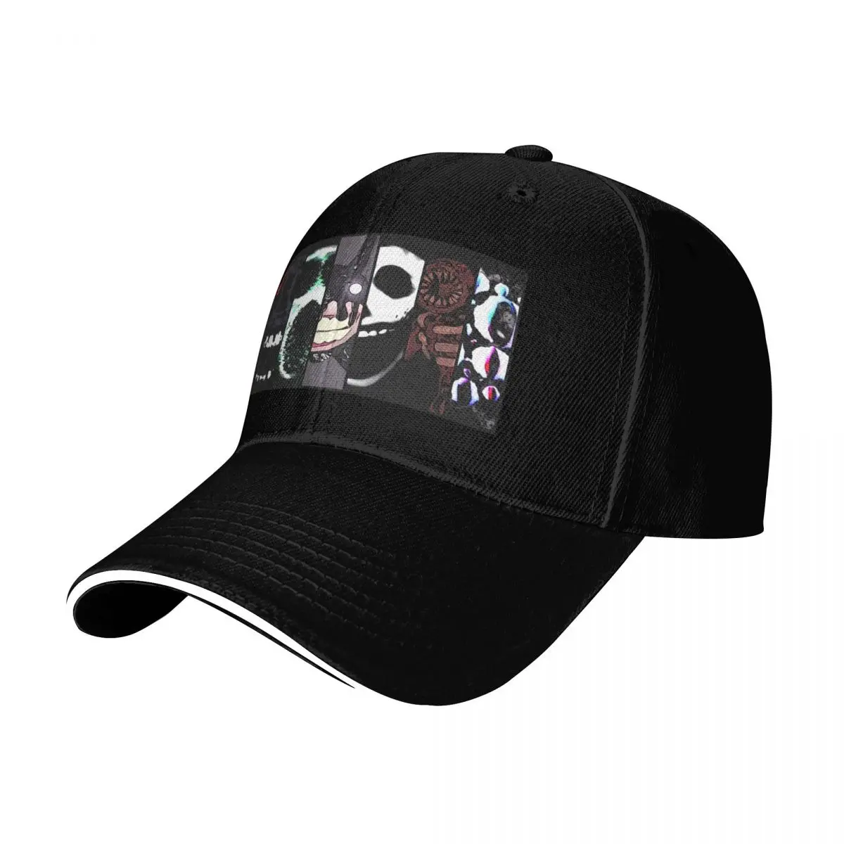 Doors - Seven Deadly Entities! Baseball Cap Snapback Flat Bill Strapback Dad Hat Six Panel Structured Crown
