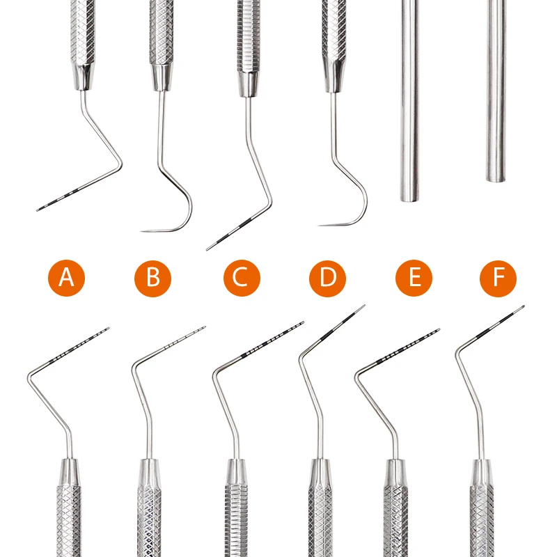 1 szt. Dental stopniowana sonda przyzębiająca dentysta ze stali nierdzewnej endodontyczny eksplorator Instrument materiał stomatologiczny
