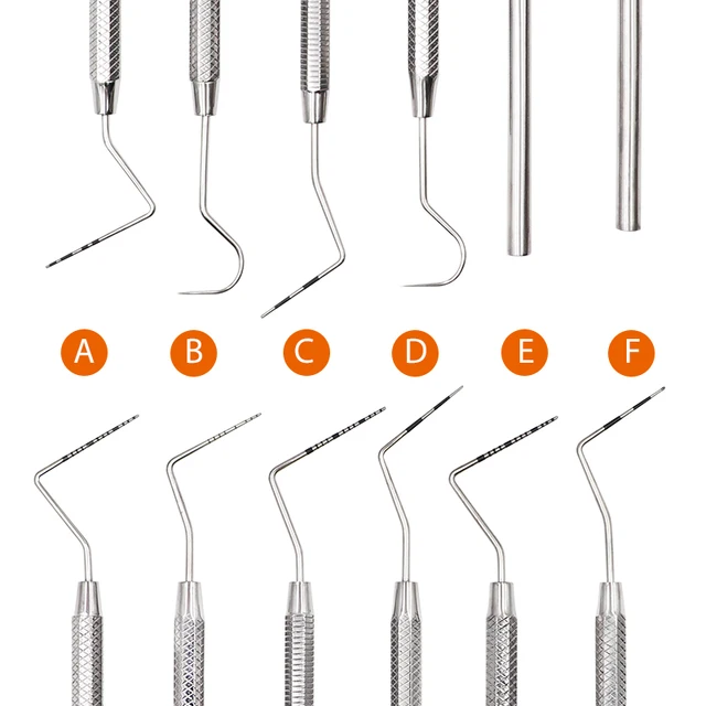 1 szt. Dental stopniowana sonda przyzębiająca dentysta ze stali nierdzewnej endodontyczny eksplorator Instrument materiał stomatologiczny