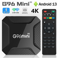 Android 13.0 Smart TV Box  Ultra HD 4K G96 Mini RK3228 2GB16GB BT5.0 2.4G&5G Doual Wifi Multi Language Media Player Set Top Box