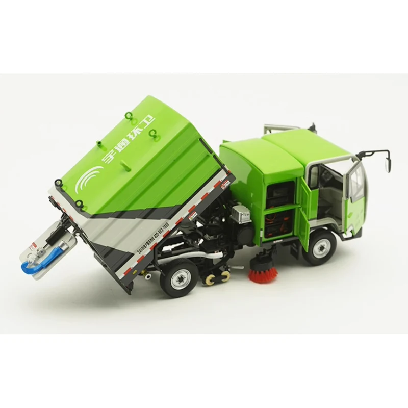 YuTong Diecast 1:32 Bilancia W4 Spazzatrice della Spazzatura Modello di Auto in Lega Collezione di Prodotti Finiti Regalo Modello Statico Giocattoli