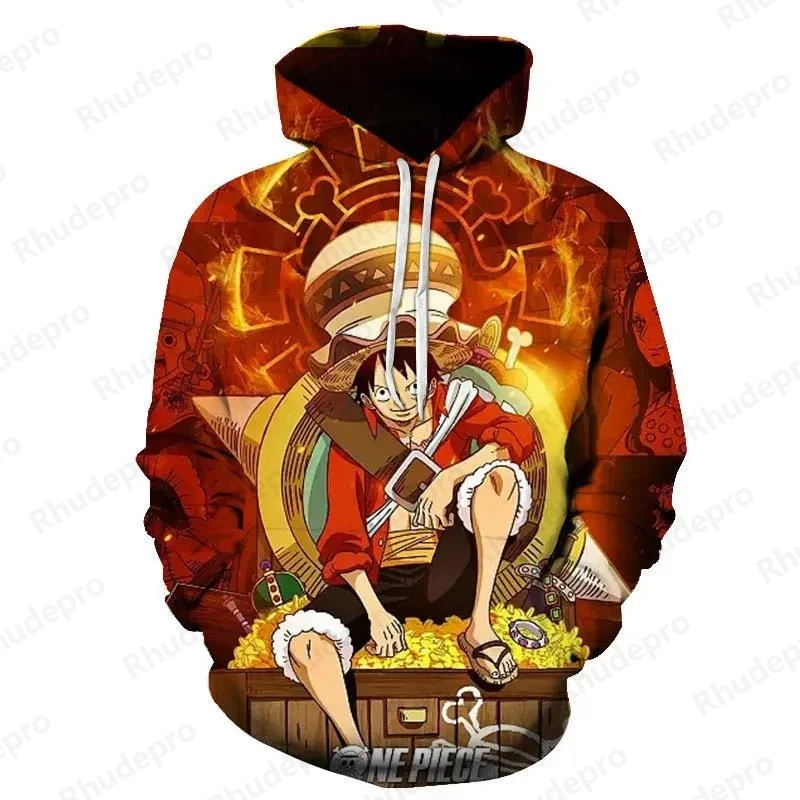 2024 Hot Sale of The New Riman One Piece Adult Children's Sweater Around 3D Digital Printing Casual Loose Hooded Sweater