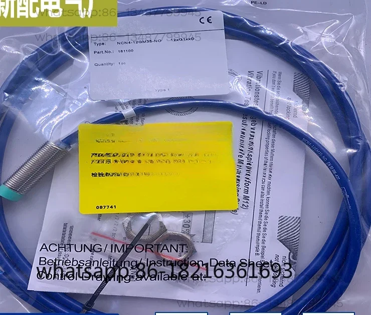 

NCN4-12GM35-N0-5M new metal sensor