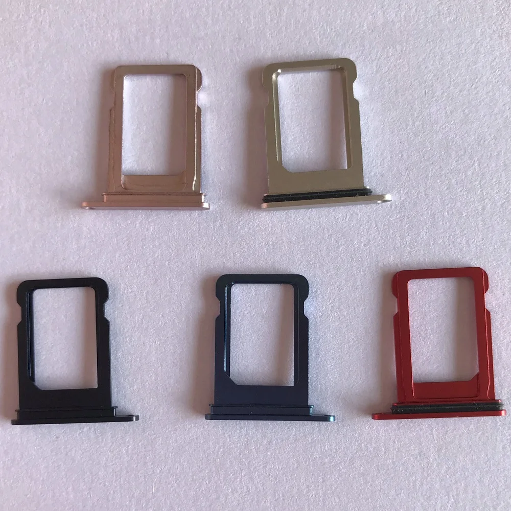 For Apple iphone 13 mini SIM Card Tray Sim Card Holder With Free Eject Pin Silver Black Blue Red Green Pink