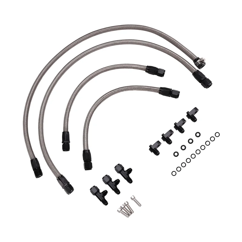 

AB96-Coolant Crossover Hose Coolant Crossover Kit Steam Vent Hose For LSX LS1 LS2 LS6 LM7