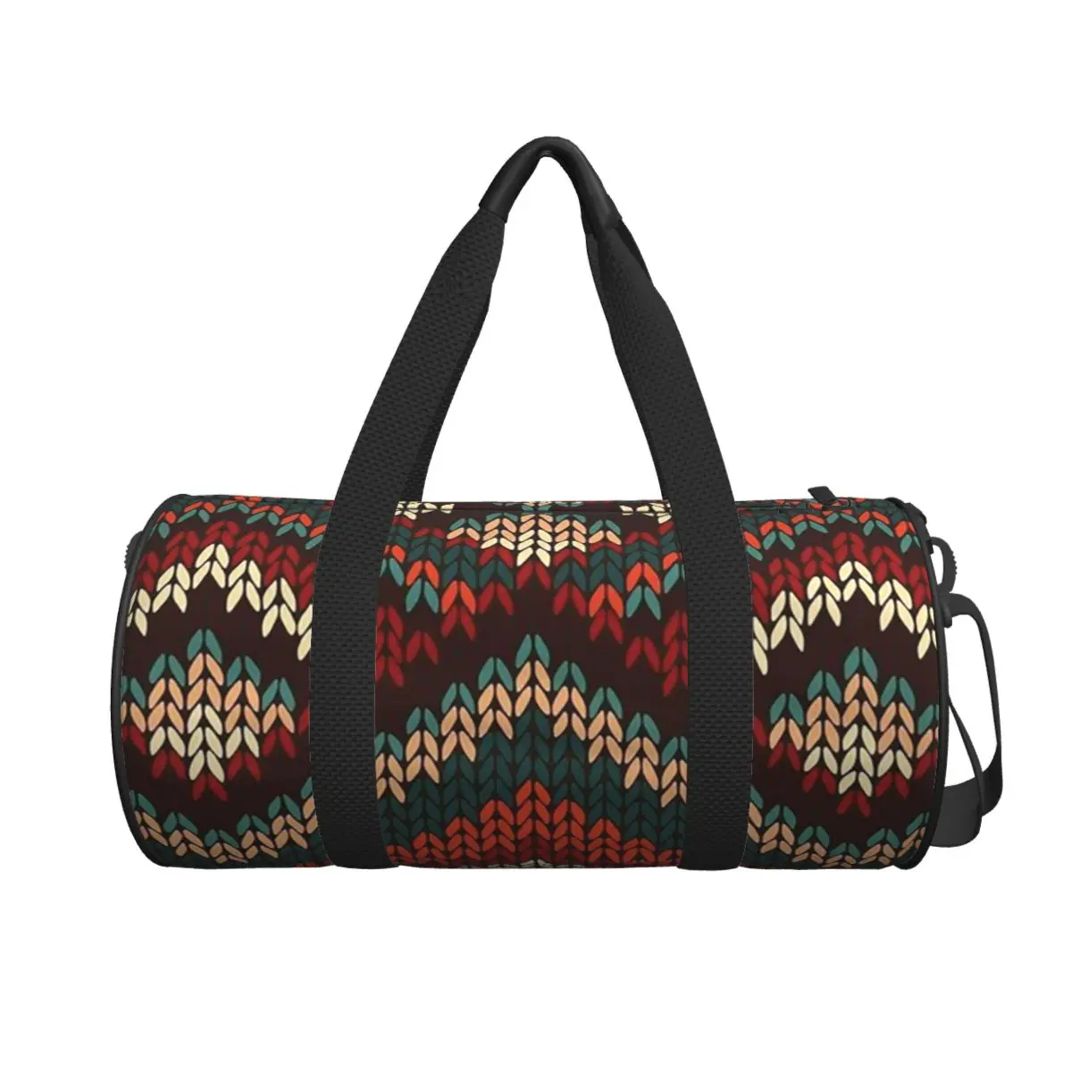 

Amazigh Foutha Kabyle Mediterranean Berber Jewel Large Duffle Gym Bag Waterproof Duffle Travel Bags Handbags Fitness bag