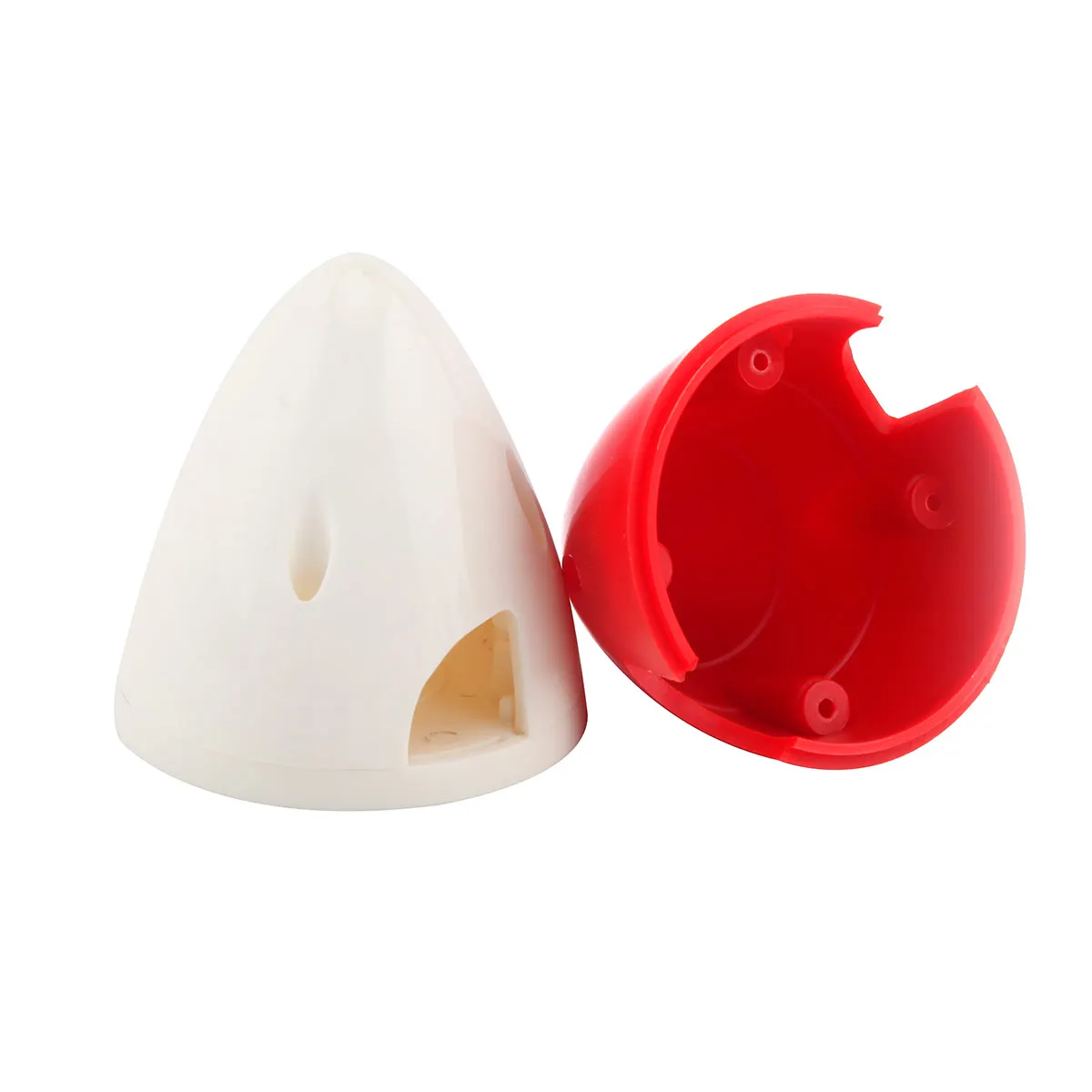 1 pcs Nylon Plastic RC Airplane Prop Cone Propeller Spinner Red / White 1.5\