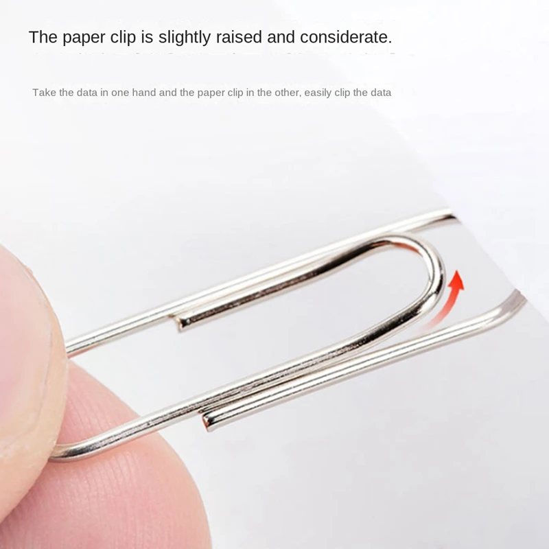 Back-Type Buckle Back-Line Needle Clip Paper Clips File Paper Office Supply Paper Clip