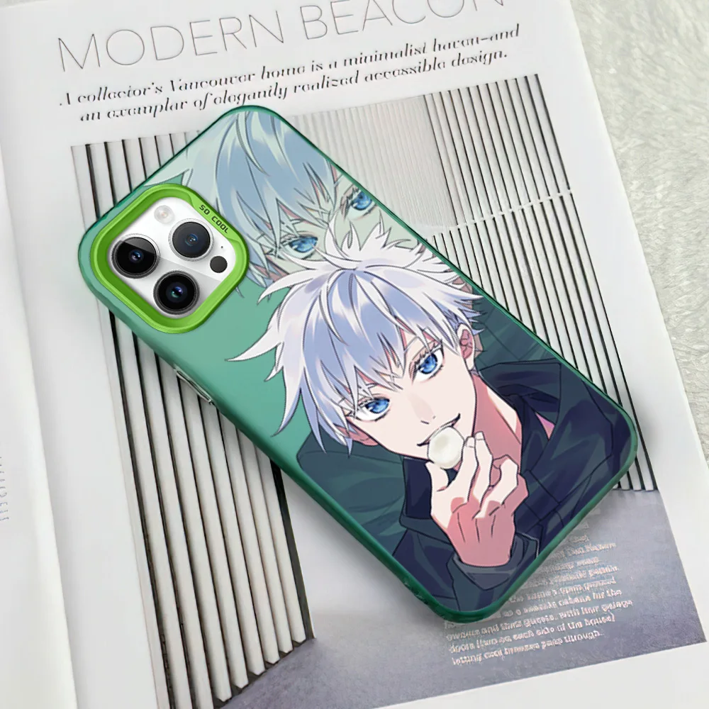 Phone Case Anime J-Jujutsu Funny K-Kaisen G-Gojo Satoru For Samsung So Cool Cover A22 A23 A32 A51 A20 4G 5G ULTRA Colored Shell