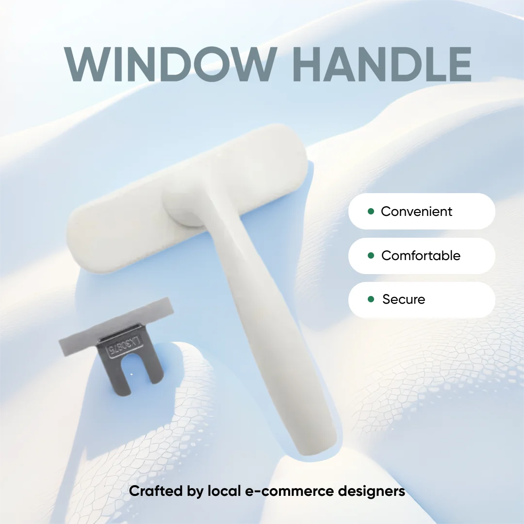 

Oxidation Handle Classic Teardrop-shaped Universal Screen Window Theft Simple Fork German