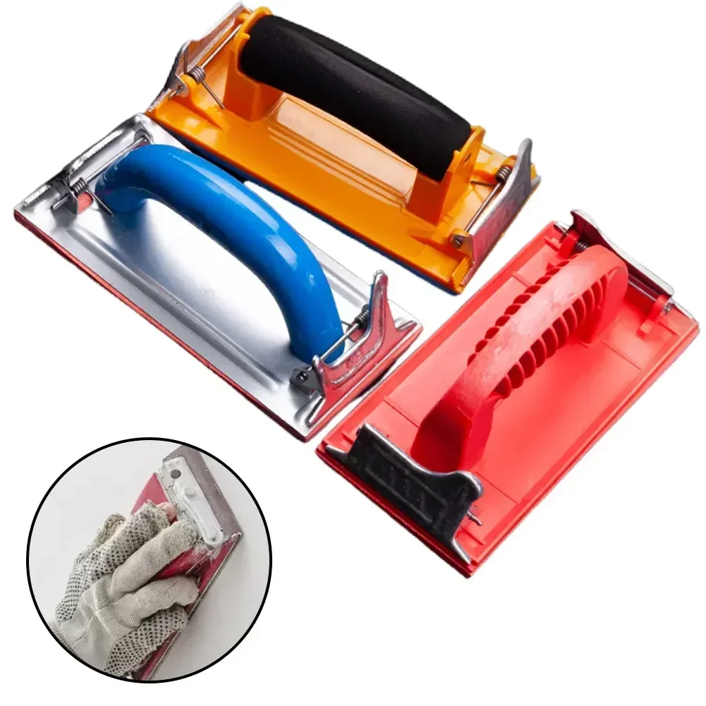 

Sandpaper Holder Polish Tool Woodworking Abrasive Tool Wall Sand Board Tool Accessories Herramientas Lixadeira Chainsaw