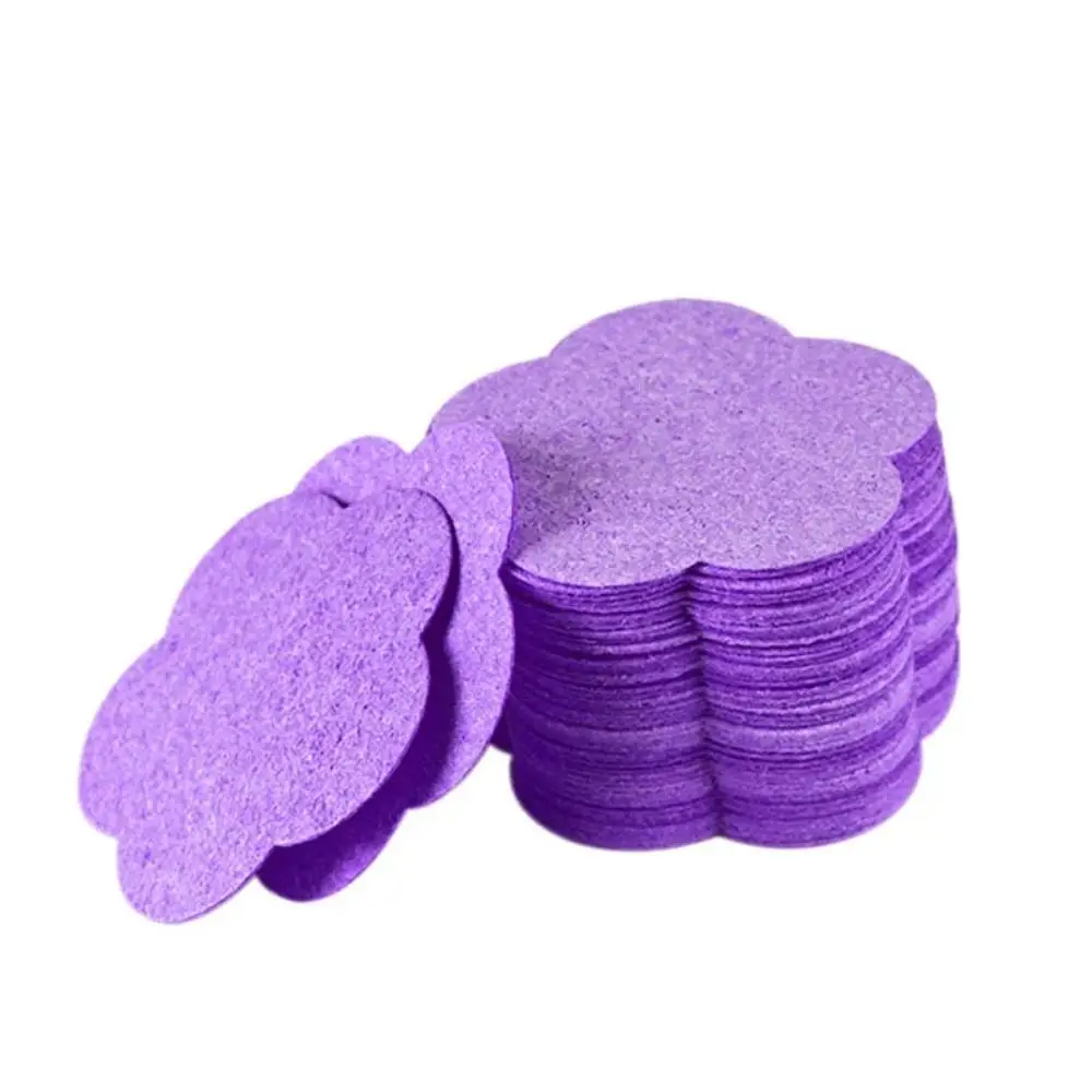 30PCS Facial SPA Face Cleaning Sponge Pad Makeup Removal Massage Compress Facial Sponge Pad Natural Cellulose Thicker