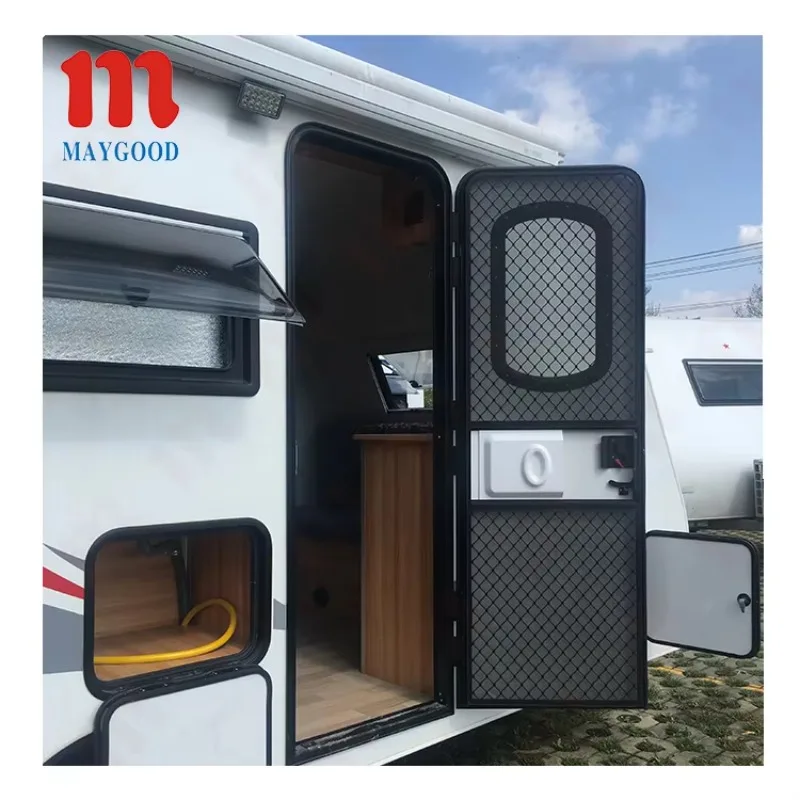 620x1800mm RV Entry Door Camper Aluminum Door caravan Replacement Door with Tempered Glass Rv Accessories Rv Body Parts view 2