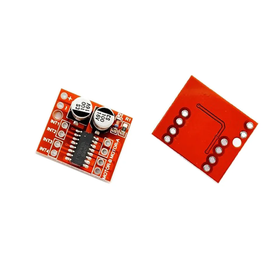 Mini L298N Motordriverboard 2-kanaals DC Motorcontroller 1.5A PWM Snelheidsregeling Voor Robotauto's En Speelgoed
