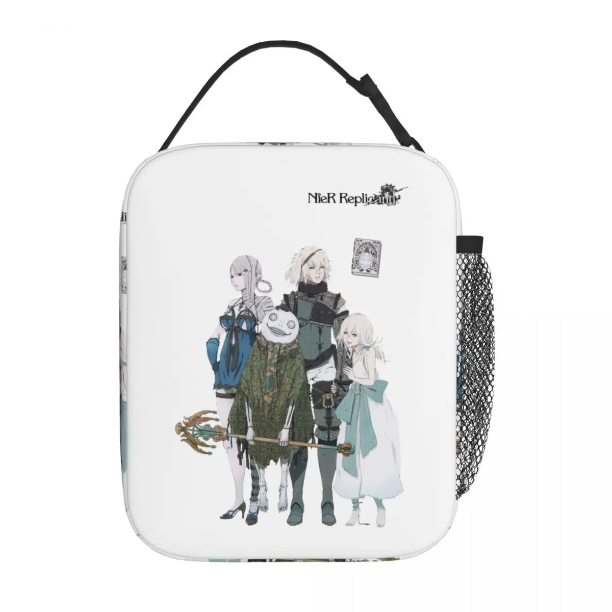 

Nier And Friends NieR Automata Game Insulated Lunch Bag Storage Food Box Reusable Cooler Thermal Bento Box For School Office