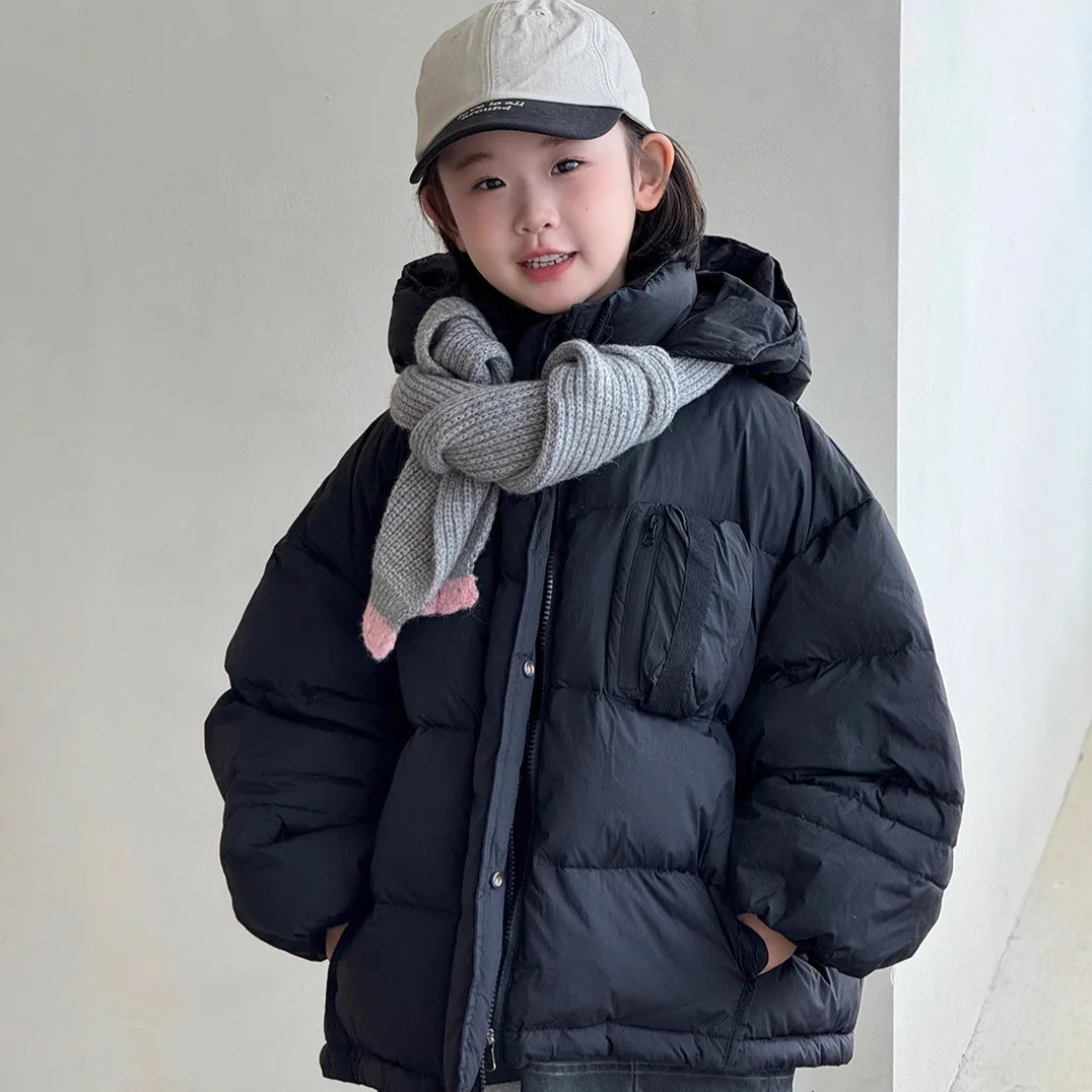 

2025 Children's Autumn Winter Thickened Fleece Jacket for Boys and Girls Warm Winter Cold-Proof Coat