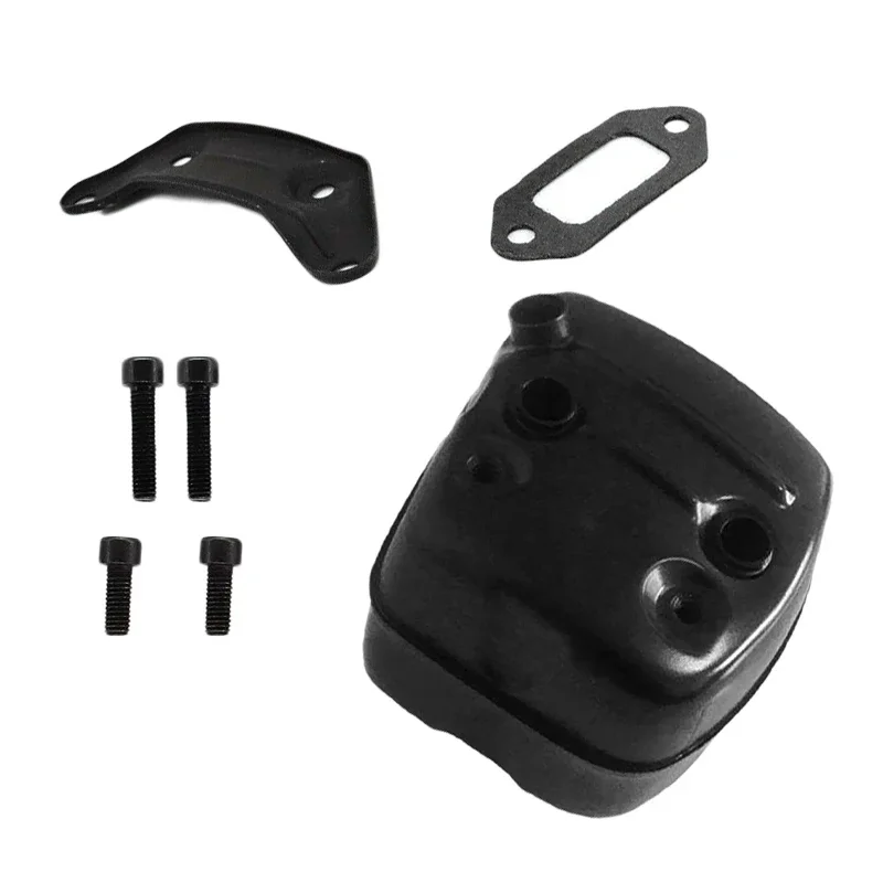 

Replacement Exhaust Muffler and Bracket Set for Models For 372 For XP 362 365 371 385 390 Includes Gasket and Bolts