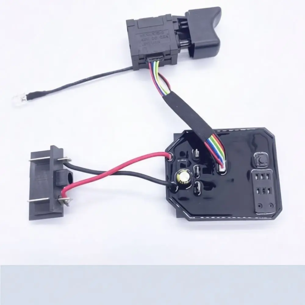 Brushless Control Circuit Board And Switch Wiring Assembly For Electric Impact Wrench Repair Tool Spare Parts Kit