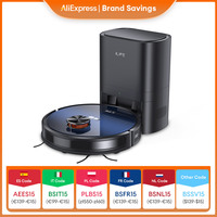 ILIFE T10s LDS Vacuum Cleaner Robot,Auto Empty Station for 60 Days,2.5L Large Dust Bag,App Remote Control,3000Pa Suction