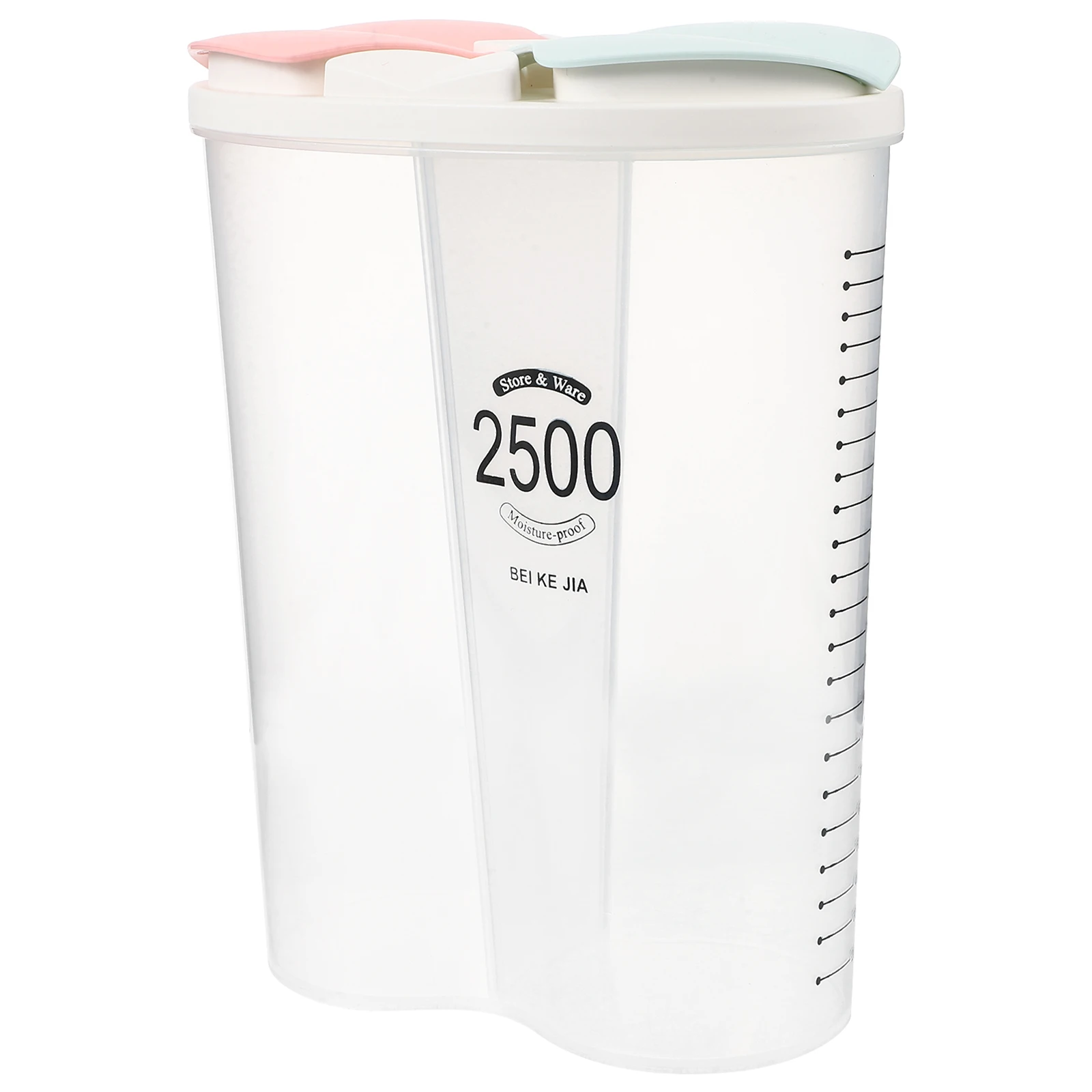 

Food Storage Containers Airtight Sealed Canisters Kitchen Plastic Clear Dried Fruit Tea Coffee Bean Sugar Salt Pepper