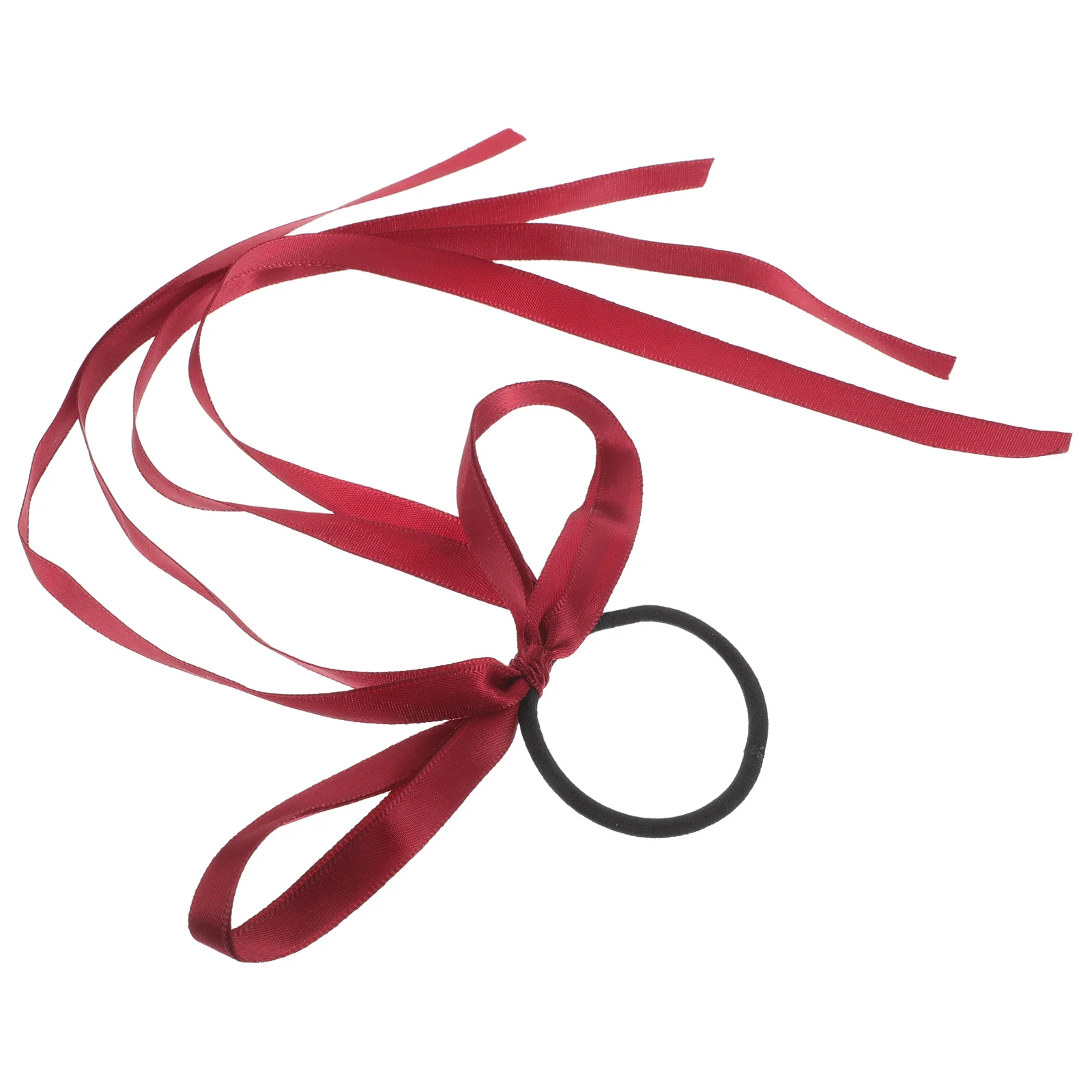 

Bowknot Hair Tie Elastic Band for Women Girls Cute Youthful Accessory Stylish Headband Bracelet Multifunctional Use